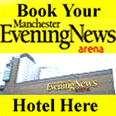book hotels near the Manchester Evening News Arena