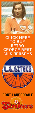Retro George Best MLS jerseys