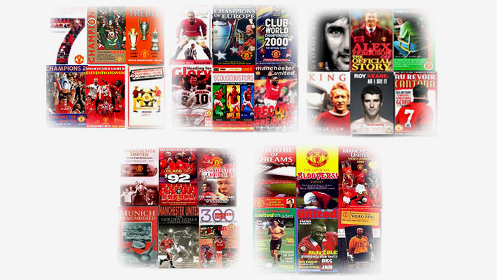 Manchester United Blu-Rays, DVDs and Videos